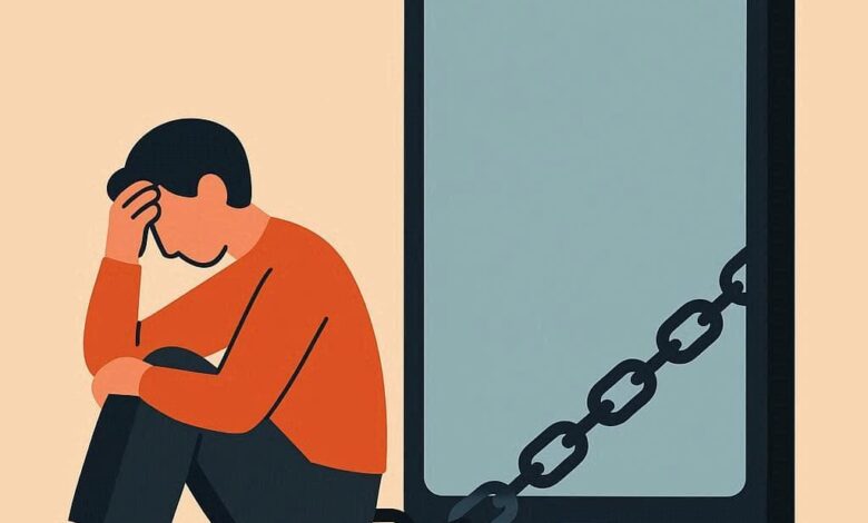 اعتیاد به موبایل و کاهش تمرکز تهدیدی پنهان برای زندگی روزمره